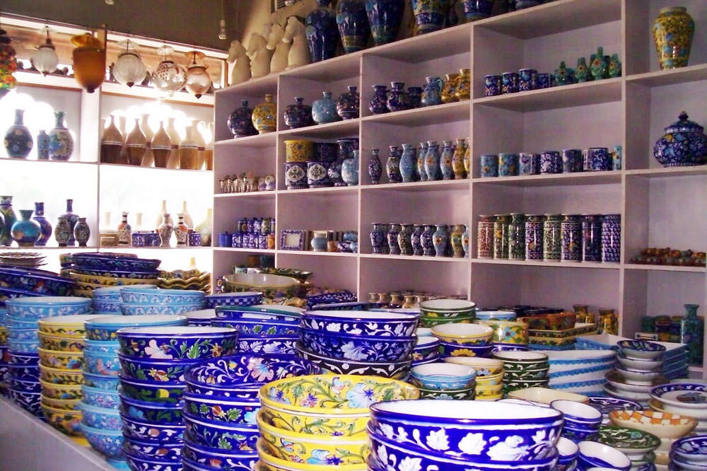 Blue Pottery 
