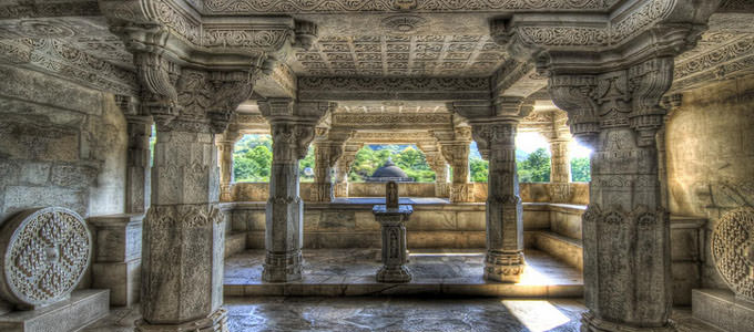 Inside Ranakpur Temple