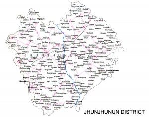 Jhunjhunu District Map