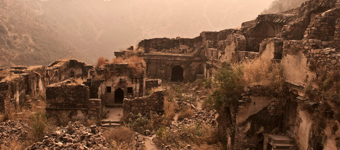 Bhangarh fort ruins, alwar