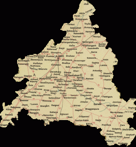Ajmer District Road Map 278x300 