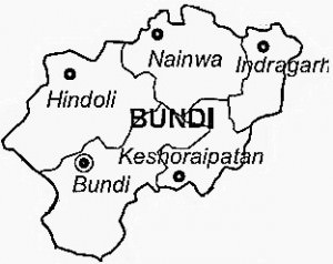 Bundi District Map