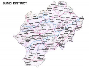Bundi District Road Map