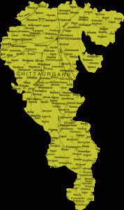 Chittorgarh District Road Map
