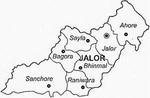 Jalore District Map