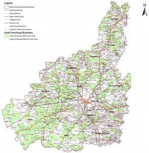 jaipur district road map