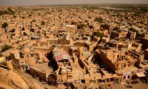 Aerial View of jaisalmer