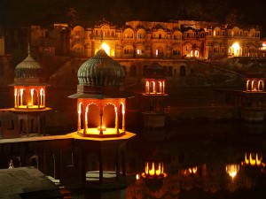Alwar City Palace Pond