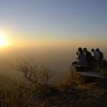 Tourists at Mount Abu Sunset Point