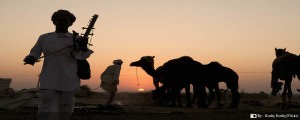 Pushkar Fair Sunset