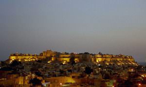 Jaisalmer Fort at Night