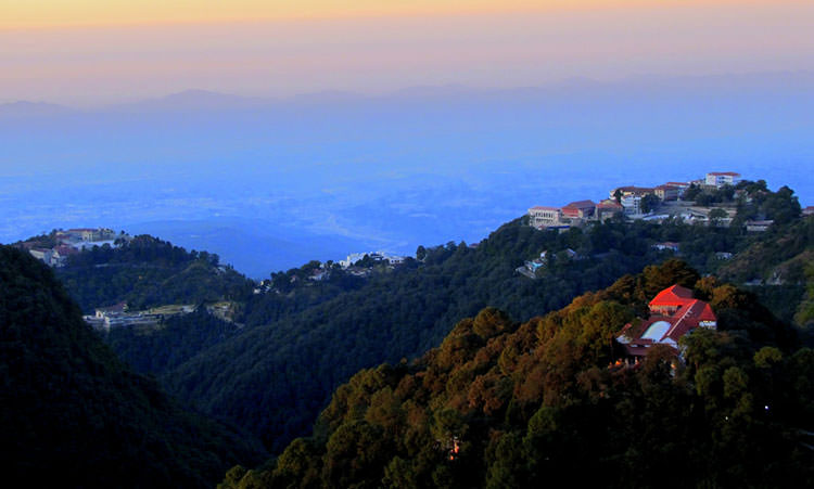 Mussoorie hill station in Uttarakhand