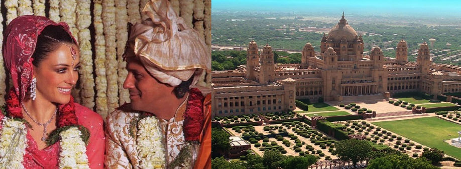 Elizabeth Hurley and Arun Nayar Wedding in Rajasthan