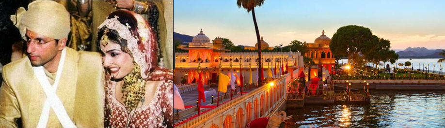 Raveena Tandon & Anil Thadani Wedding in Rajasthan